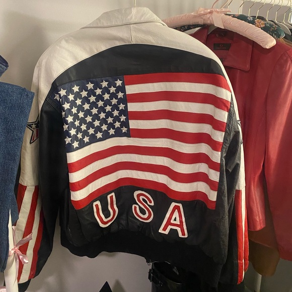 Cosa Nova Leather USA Jacket - Picture 2 of 3